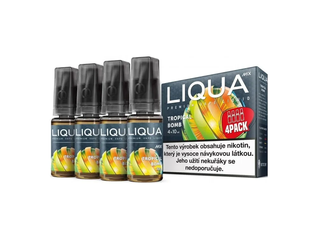 Liqua Mix 4x10ml Tropical Bomb 12mg
