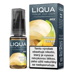 LIQUA MIX Banana Cream 10ml 3mg