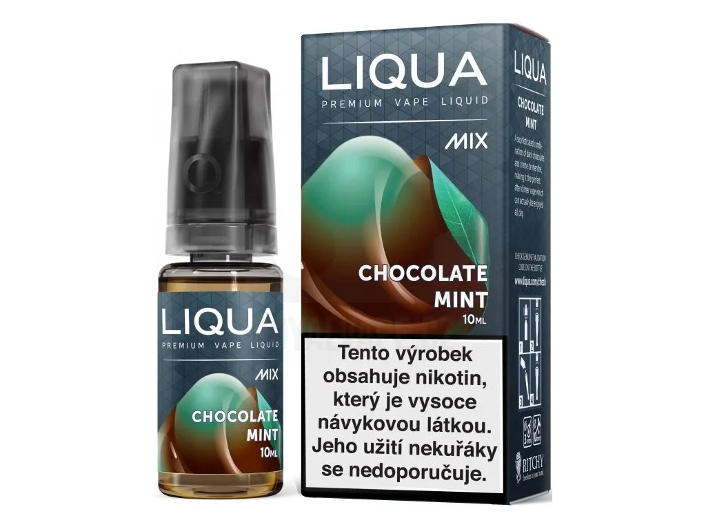 LIQUA MIX Chocolate Mint 10ml 6mg