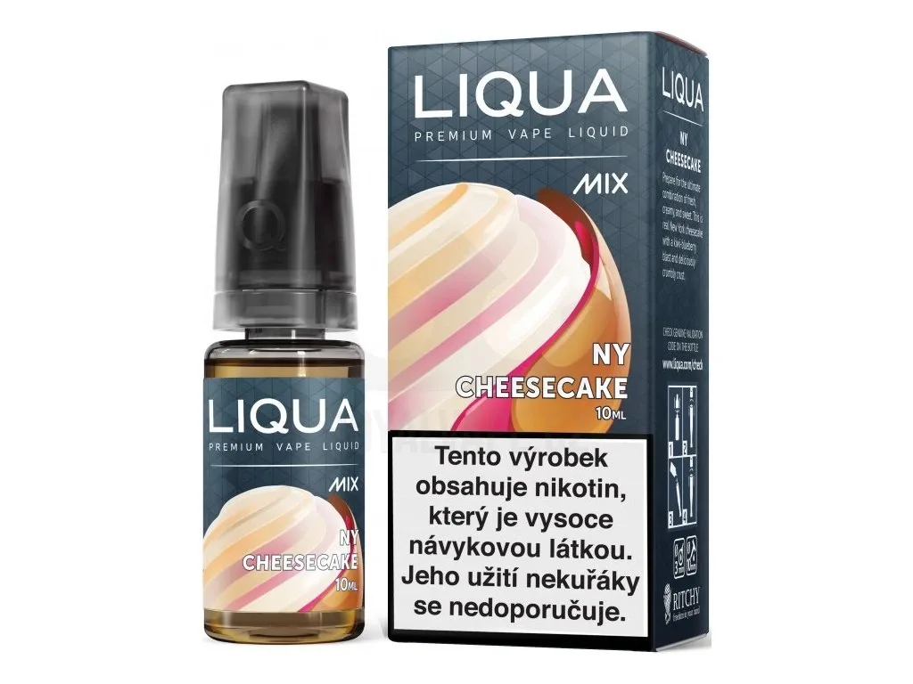 LIQUA MIX NY Cheesecake 10ml 0mg