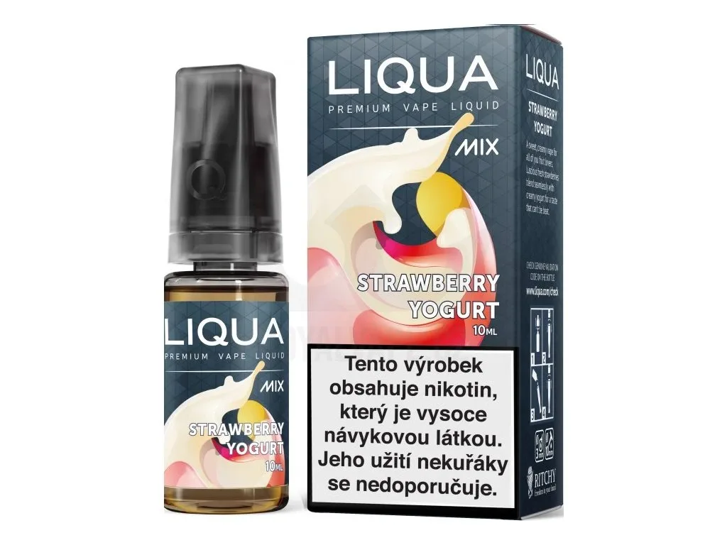 LIQUA MIX Strawberry Yogurt 10ml 12mg