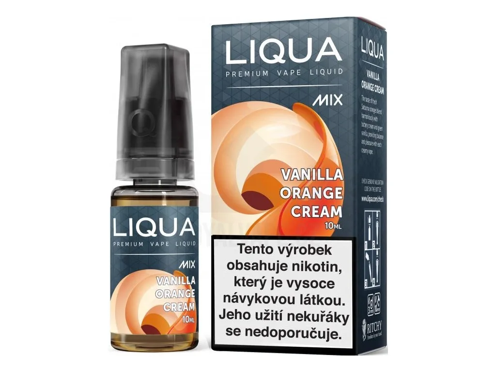 LIQUA MIX Vanilla Orange Cream 10ml 12mg