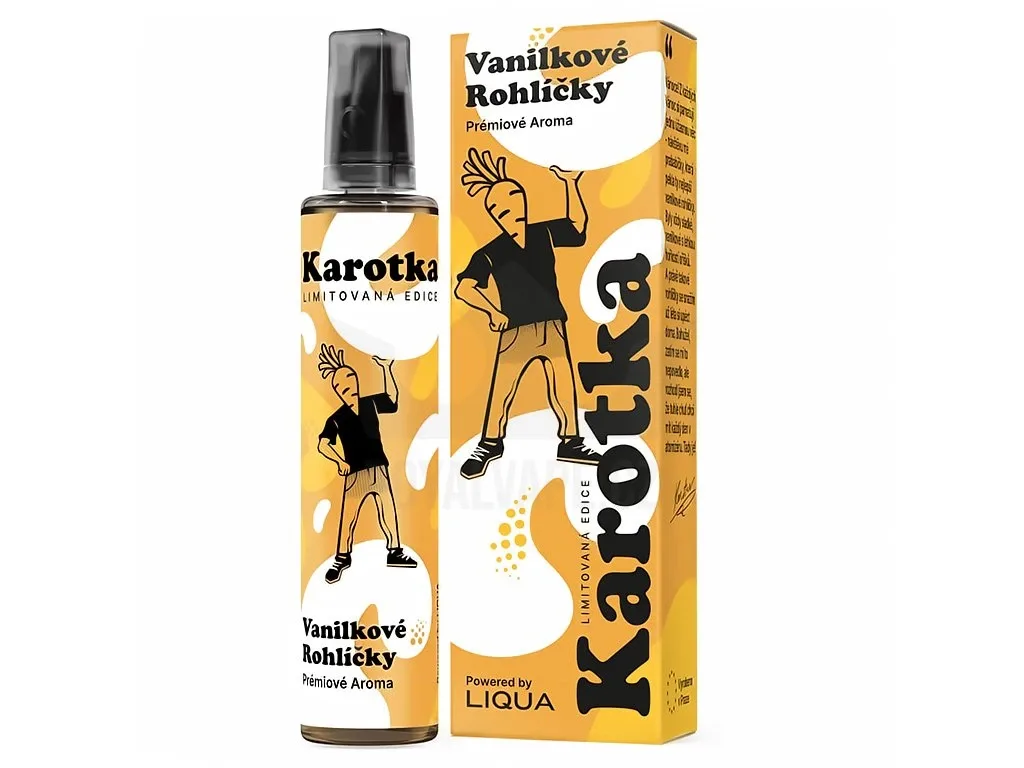 Liqua Mix&Go by Karotka - Vanilkové Rohlíčky