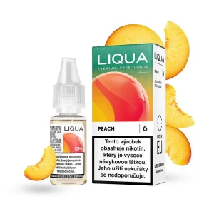LIQUA Peach (Broskev) 10ml 0mg