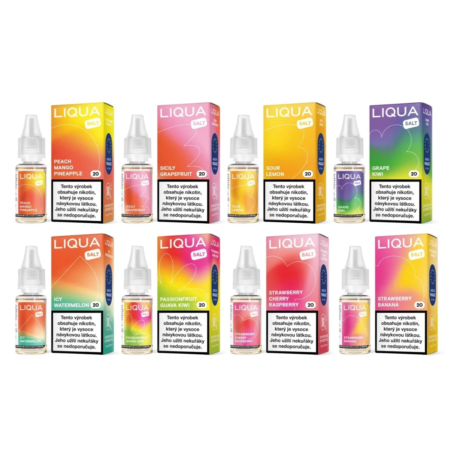 Liqua Salt 10ml – Nic. salt náplň pro e-cigarety