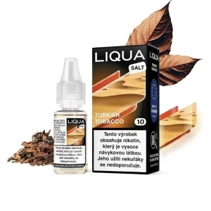 Liqua Salt - Turkish Tobacco - 10mg Turecký tabák