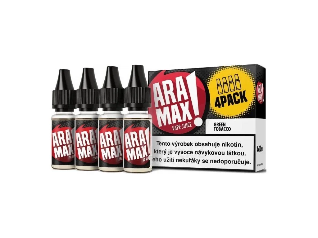 Liquid ARAMAX 4Pack Green Tobacco 4x10ml