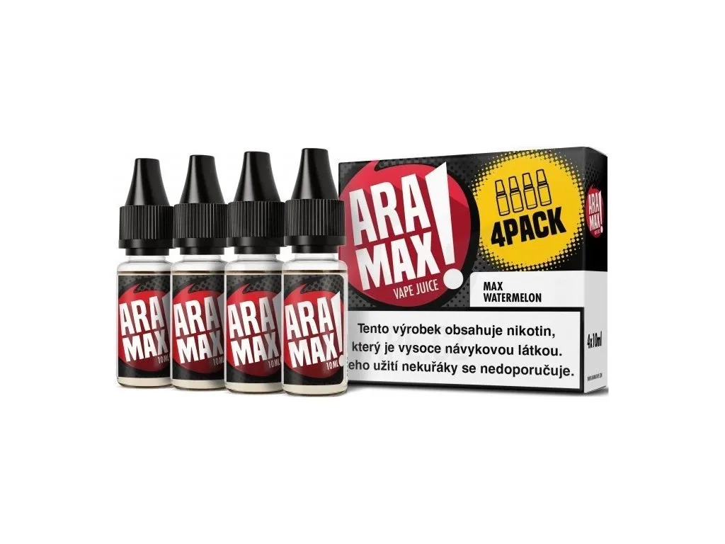 Liquid ARAMAX 4Pack Max Watermelon 4x10ml