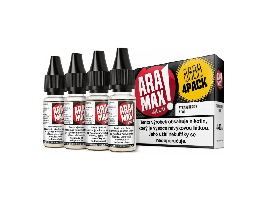 Liquid ARAMAX 4Pack Strawberry Kiwi 4x10ml