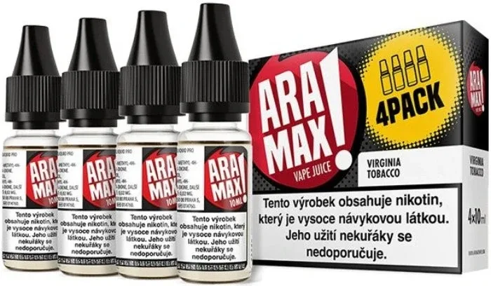 Liquid ARAMAX 4Pack Virginia Tobacco 4x10ml-6mg
