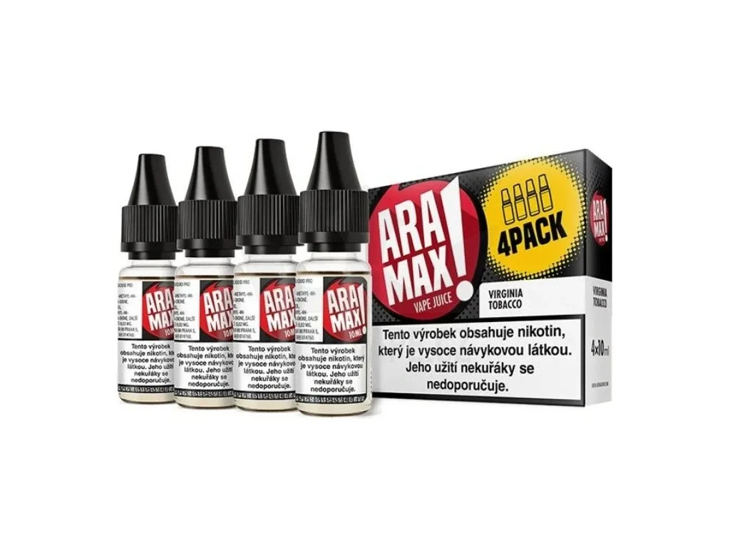 Liquid ARAMAX 4Pack Virginia Tobacco 4x10ml