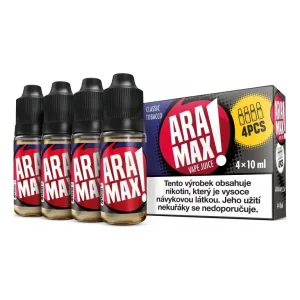 Liquid ARAMAX Classic Tobacco 4x10ml 6mg