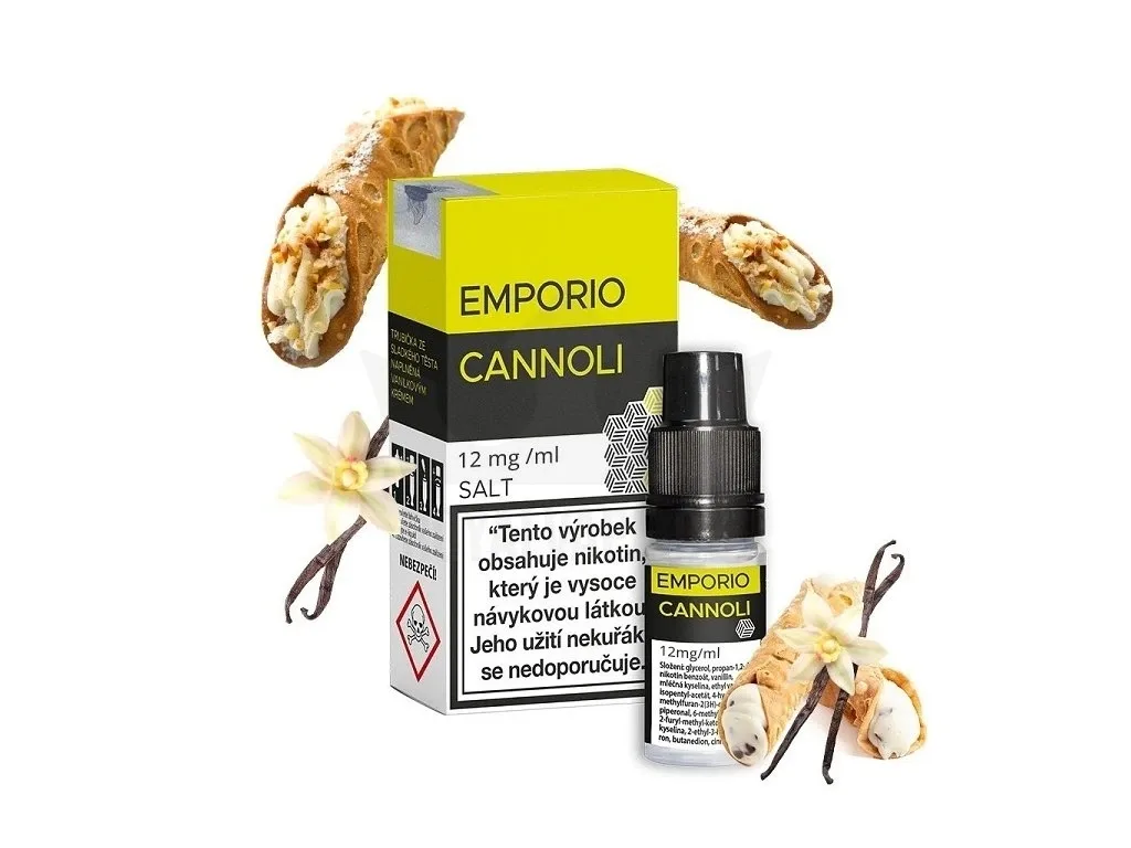 Liquid EMPORIO SALT Cannoli 10ml 12mg