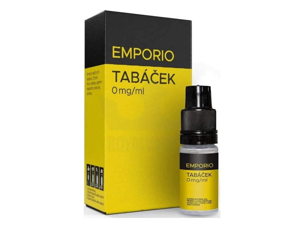 Liquid EMPORIO Tabáček 10ml