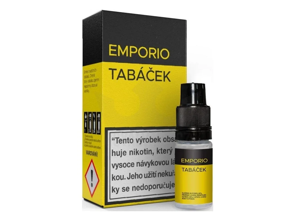Liquid EMPORIO Tabáček 10ml