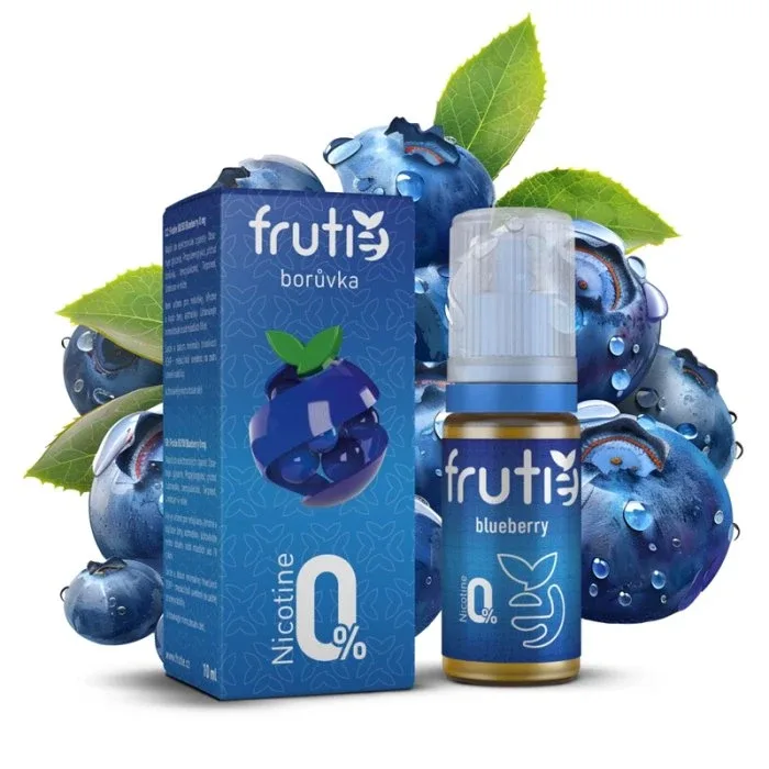 Liquid Frutie 50/50 - Borůvka (Blueberry) 10ml - 0mg