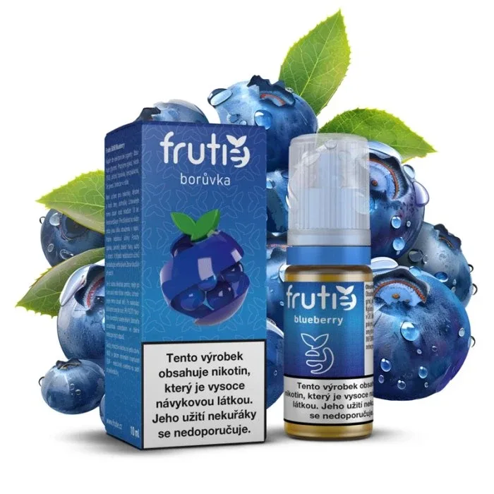 Liquid Frutie 50/50 - Borůvka (Blueberry) 10ml - 18mg