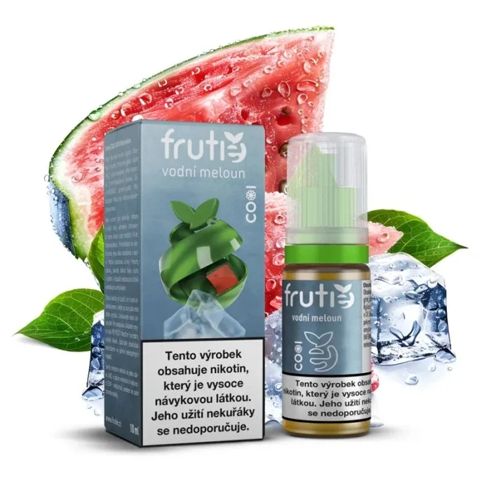 Liquid Frutie COOL 50/50 - Vodní meloun (Watermelon) 10ml - 18mg