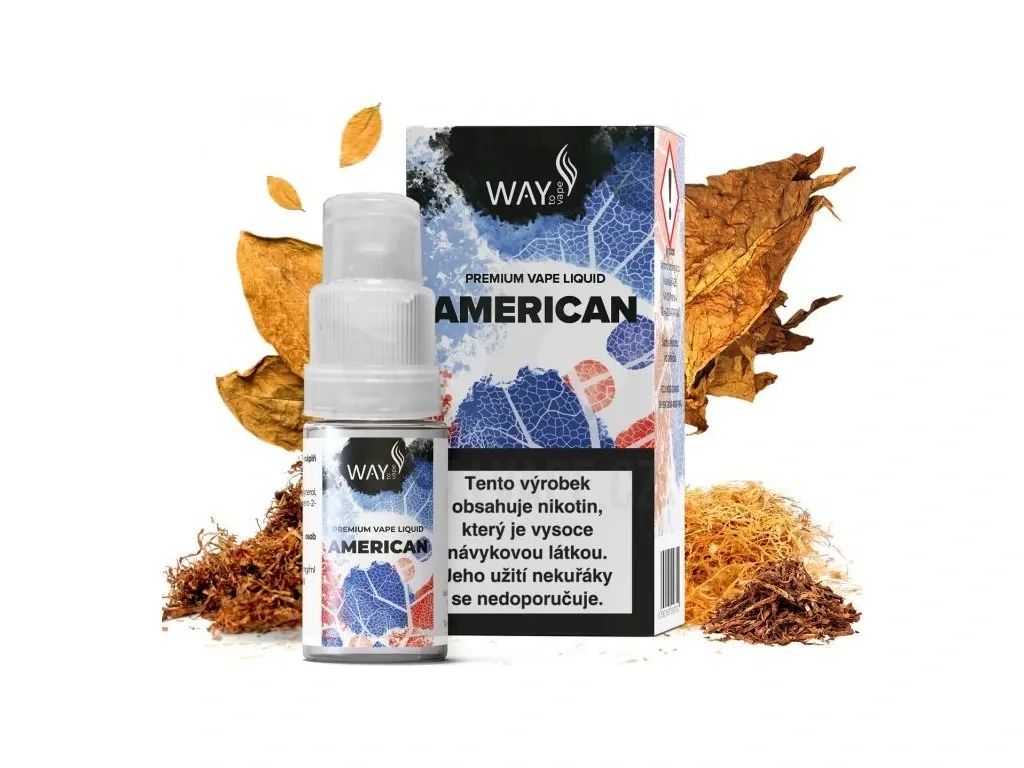 Liquid WAY to Vape American 10ml