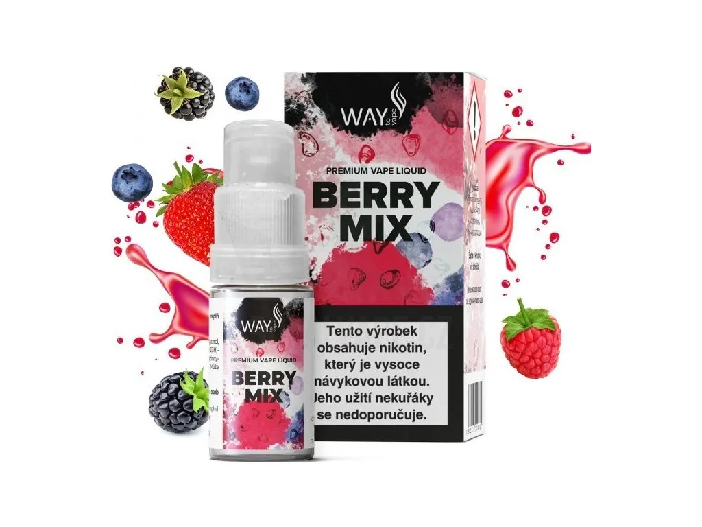Liquid WAY to Vape Berry Mix 10ml