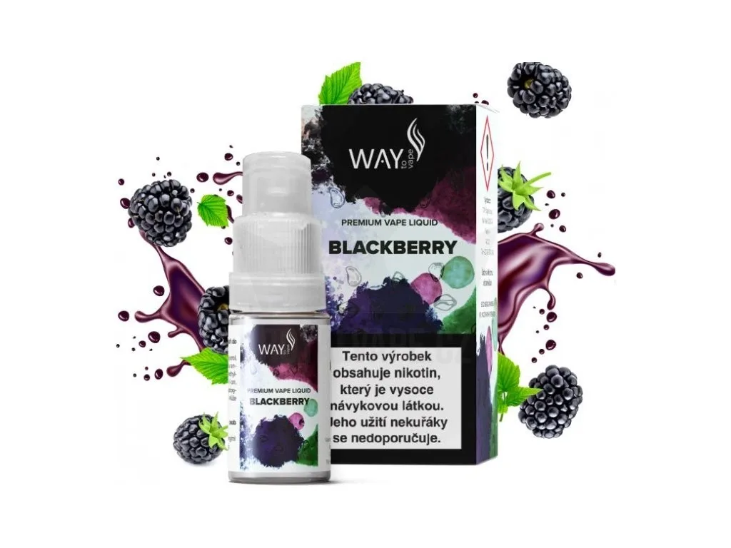 Liquid WAY to Vape Blackberry 10ml