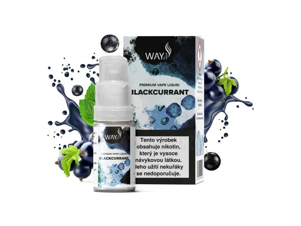 Liquid WAY to Vape Blackcurrant 10ml