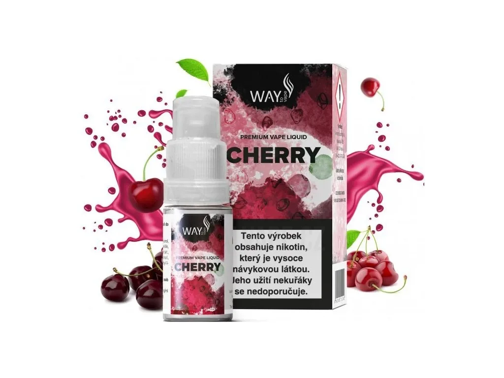 Liquid WAY to Vape Cherry 10ml