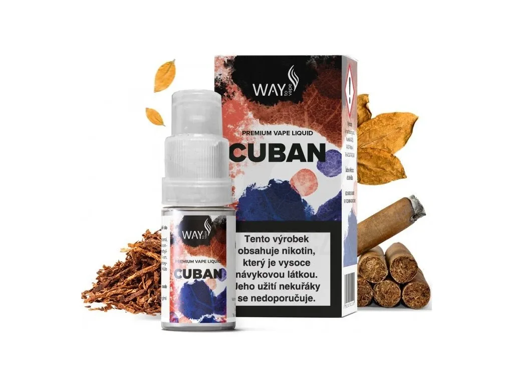 Liquid WAY to Vape Cuban 10ml