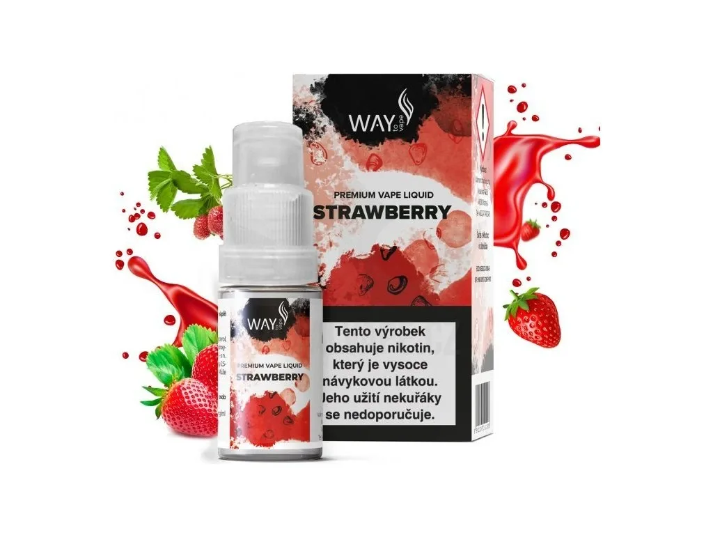 Liquid WAY to Vape Strawberry 10ml