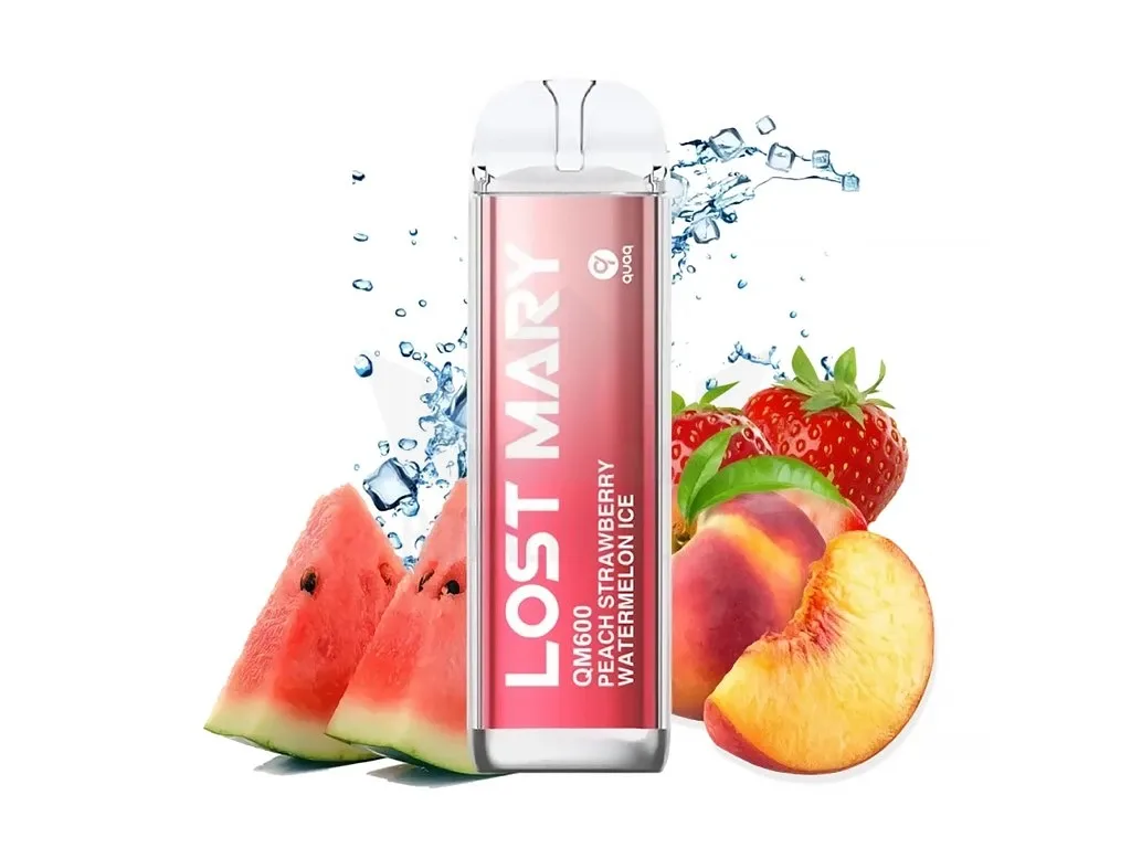 Lost Mary - QM600 - Peach Strawberry Watermelon ICE
