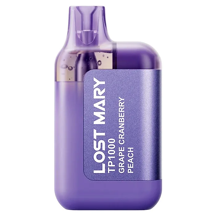 Lost Mary TP1000 - Grape Cranberry Peach - 20mg Hroznové víno, Brusinka, Broskev