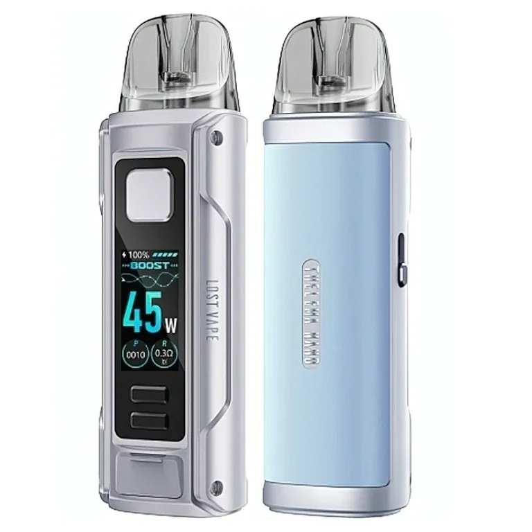 Lost Vape Thelema Nano - Pod Kit - Silver Blue 1500 mAh
