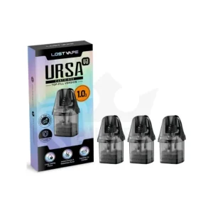 Lost Vape Ursa Pod V3 cartridge 1ohm 2,5ml 3Pack