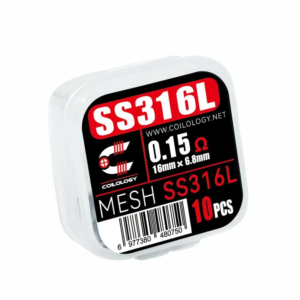 Mesh Pletivo Coilology SS316L (0.15ohm) (10ks)