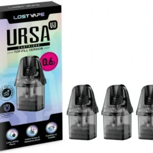 Náhradní cartridge (POD) Lost Vape Ursa Pod V3 0,6ohm / 2ml (3Pack)