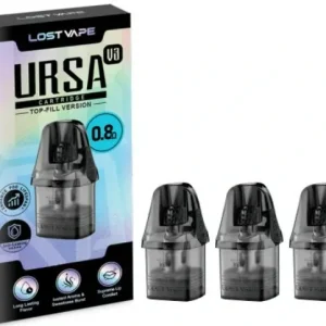 Náhradní cartridge (POD) Lost Vape Ursa Pod V3 0,8ohm / 2ml (3Pack)