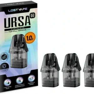 Náhradní cartridge (POD) Lost Vape Ursa Pod V3 1ohm / 2ml (3Pack)