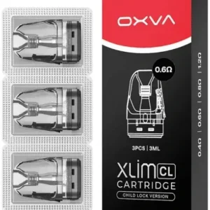 Náhradní cartridge (POD) OXVA Xlim CL/V3 Pod Top Fill cartridge 0,6ohm / 2ml (3Pack)