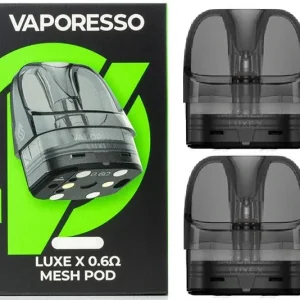 Náhradní cartridge (POD) Vaporesso Luxe X Mesh Pod 0,6ohm / 2ml (2Pack)
