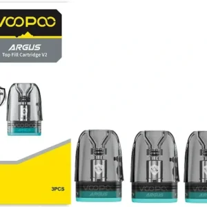 Náhradní cartridge (POD) VOOPOO ARGUS Top Fill V2 0,4ohm / 2ml (3Pack)