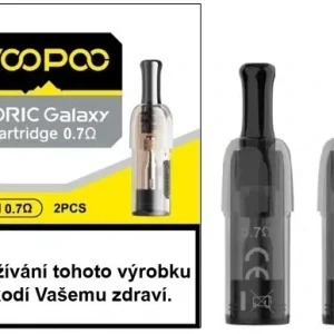 Náhradní cartridge (POD) VOOPOO DORIC Galaxy 0,7ohm / 2ml (2Pack)