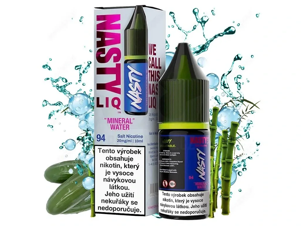 Nasty LIQ - Salte e-liquid - Mineral Water