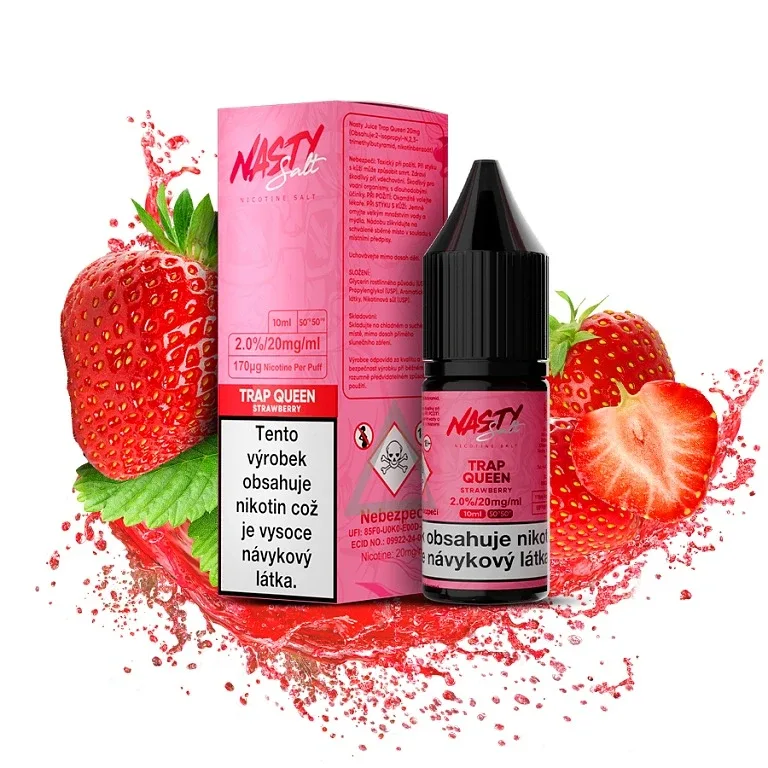 Nasty Salt - Trap Queen - 20mg Jahoda