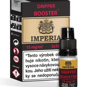 Nikotinový Booster IMPERIA Dripper PG30/VG70 5x10ml - 15mg