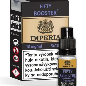 Nikotinový Booster IMPERIA Fifty PG50/VG50 5x10ml - 10mg