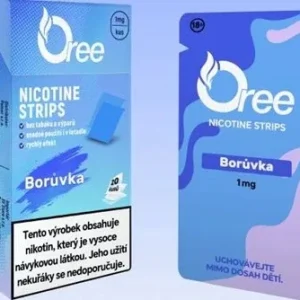 Nikotinový film Oree Borůvka 1mg