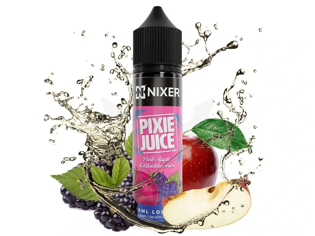 Nixer PIXIE Juice - S&V - Pink Apple & Blackberries