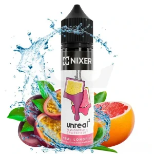 Nixer Unreal 2 - S&V - Passionfruit & Grapefruit