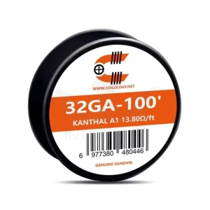 Odporový drát Coilology Sandvik - Kanthal A1 (30m) typ drátu 32GA