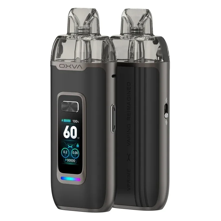 OXVA Vprime - Pod Kit - Black Leather 2600 mAh